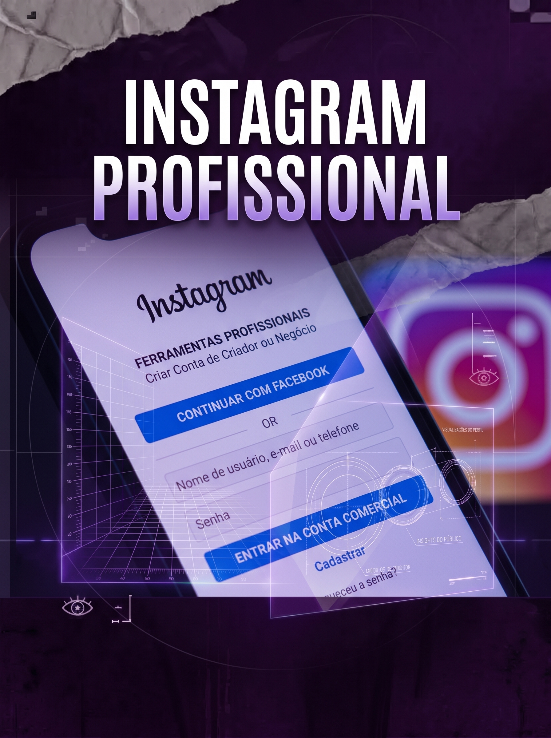 Capa: Instagram profissional
